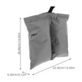 thumbnail image 5 of WRITWAA 2Pcs Patio Tent Weights Bag Grey Outdoor Sandbag Shelter Weight for Storage, 5 of 6