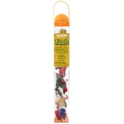 Safari Ltd. Country Farm TOOB - Figurines of Cow, Farmer, German Shepherd, Shire Horse, Rooster, Trailer, Tractor, Pig, Hay Bale, Ewe, Barn - Educational Toy Figures For Boys, Girls & Kids Ages 3+