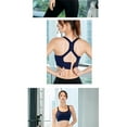 thumbnail image 3 of Women's High Impact Workout Racerback Sports Bras, 3 of 4