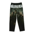 thumbnail image 4 of Walking Dead Women's Pajama Pants, Comfy All Over Print Lounge Pants Casual Sleepwear with Pockets & Drawstring, 4 of 8