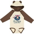 thumbnail image 3 of Inktastic My Mama Loves Me Boys Helicopter Boys Long Sleeve Baby Bodysuit, 3 of 5