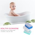 thumbnail image 5 of 3Pcs Bath Brush Cradle Cap Brush Shampoo Sponge Brush Bath Scrubber Brush, 5 of 7