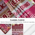 thumbnail image 4 of 50th Birthday Gifts for Women Happy 50th Birthday Decorations for Women 50 Year Old Gifts for Women 50th Birthday Gift Ideas for Her Wife Mom Sister Friend Flannel Throw Blanket 60"x50", 4 of 5