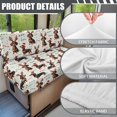 thumbnail image 6 of Yuyamidu Xmas Dachshund RV Dinette Cushion Covers Christmas Camper Cushion Slipcover Include 1 Bench Cover 1 Backrest Cover Furniture Covers Cute Camper Accessories Decor, 6 of 7