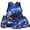 Blue Train, variant on KUIFORTI Green Dinosaur 4PCS Kids Backpack Set with Lunch Box Pencil Case Water Bottle Sleeve Lightweight Boys Girls School Bag for Elementary Middle School Back to School Gifts
