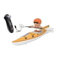 thumbnail image 2 of Barco eléctrico RC, juguete acuático, conducción 360, RC para niños, piscina, niños y niñas Naranja, 2 of 10