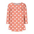 thumbnail image 5 of BeiFu Boho Tops For Women Womens Tops Trendy Dressy Casual Long Sleeve Women Blouses Summer Dressy Cotton V Neck T Shirts Women Fitted Womens Spring Clothes, 5 of 5