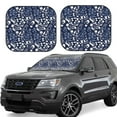 thumbnail image 2 of Picia Plant 2 Piece Car Windshield Sun Shade Foldable | Foldable Sun Shield for Front Window Blocks UV Rays and Keeps Your Vehicle Cool-Medium, 2 of 7