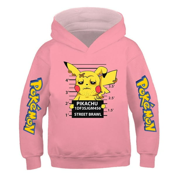 Sudaderas Blancas Niño Sudadera Pokemon Oficial Con Capucha