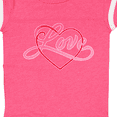 thumbnail image 4 of Inktastic Love in Red and Pink with Heart Boys or Girls Baby Bodysuit, 4 of 5