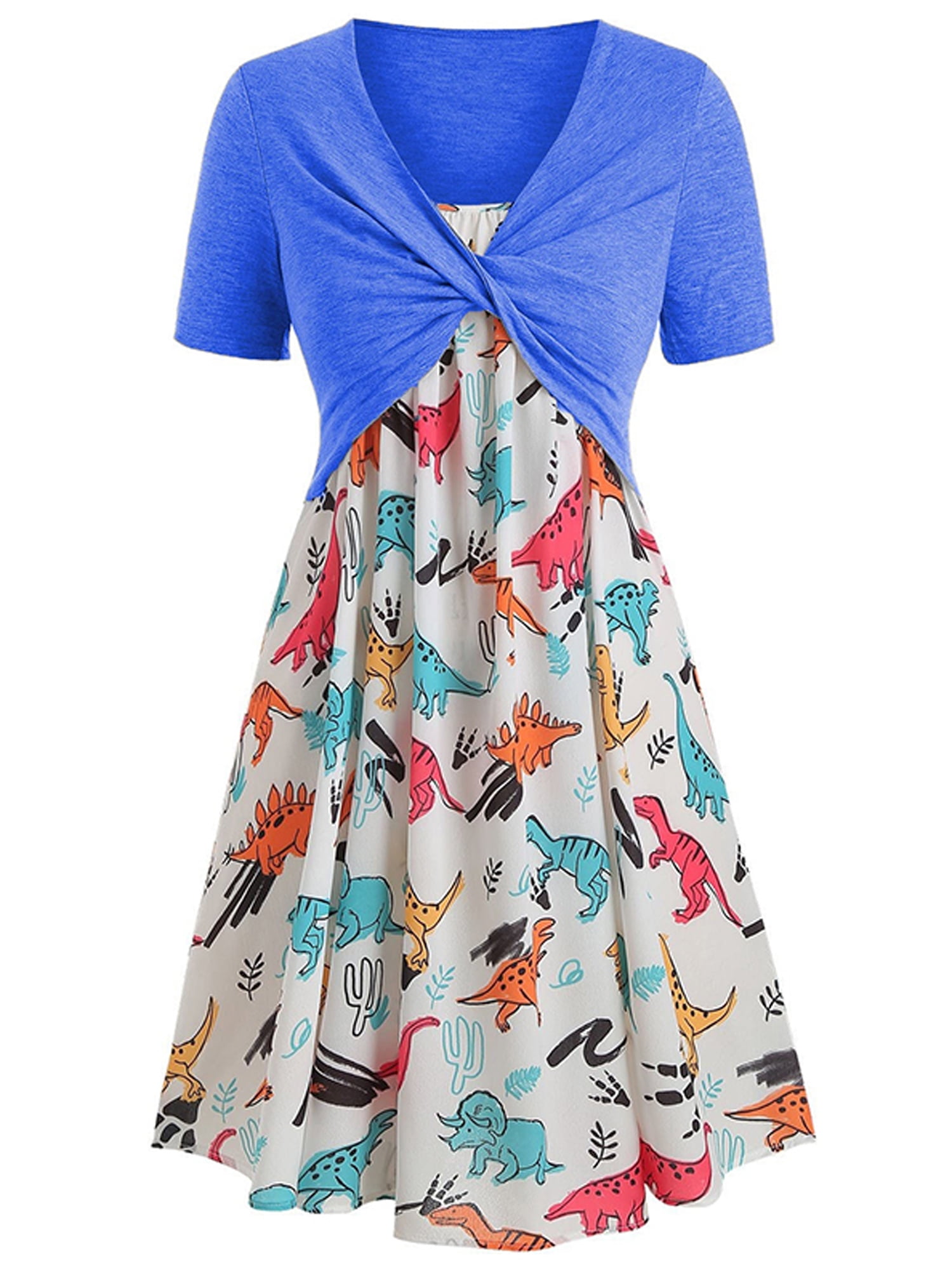 dinosaur women's dress