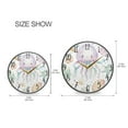 thumbnail image 6 of WOBOGO Jellyfish Shell Figure Acrylic Wall Clock Battery Operated 11.9in Silent No Tick Bedroom Living Room Office Classroom Decoration, 6 of 10