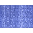 thumbnail image 1 of Ahgly Company Machine Washable Indoor Rectangle Abstract Blue Modern Area Rugs, 5' x 7', 1 of 4