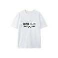 thumbnail image 4 of Camiseta transpirable con letras minimalistas impresas digitalmente para adultos, hombres, mujeres, adolescentes, jóvenes., 4 of 8