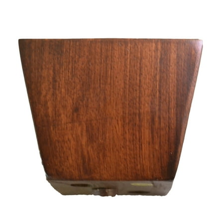 Walnut Couch - Recliner-Handles 3