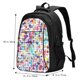 thumbnail image 5 of Fotbe Colorful Watercolor Dots Mochila con Estampado y Puerto USB para Hombre y Mujer, Mochila Antirrobo, Mochila de Viaje, Mochila Escolar, Mochila Universitaria, 5 of 7