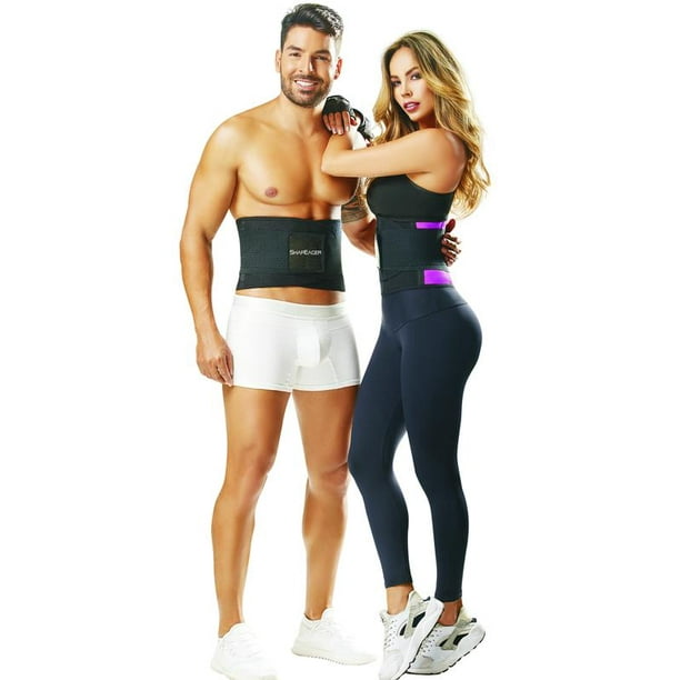 Underwear Shapewear for women men tummy Workout Belt Weight loss Back  Support Cut belly fat Target Stubborn back flab 3-Velcro Fastener Sauna  waist trainer Fajas Colombianas para hombres y mujeres red 