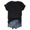 thumbnail image 2 of Sun & Moon Print Crew Neck T-shirt, Casual Short Sleeve Top For Spring & Summer, Women's Clothing, 2 of 6