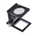 thumbnail image 1 of Garosa 1pc A Mené la Loupe Carrée de Tissu de Support de Support de Tissu Magnifiant l'Outil de Bijoutier de Montre d'Objectif 10X, Loupe de Réparation, Loupe de Tissu, 1 of 7