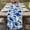 Blue, variant on Table Runner 72 Inches Long for Kitchen Dining, Blue Flowers Dresser Scarf Farmhouse, Dining Table Decorations for Wedding/Parties, Spring Watercolor Leaves Floral Plants 14 x 72 In