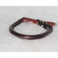 thumbnail image 1 of Hamilton Collier pour Chien 1/2" x 14" en Cuir Roulé Bordeaux, 1 of 2