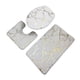 thumbnail image 2 of Fiudx Artículos en oferta con ofertas flash Alfombrillas de baño para baño - Juego de 3 alfombrillas de baño de espuma viscoelástica, alfombrillas de baño suaves y cómodas, con absorción de agua, ant, 2 of 2