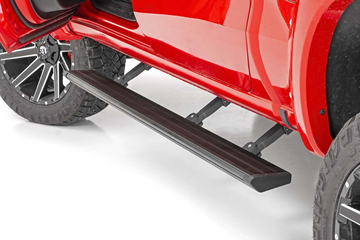 Rough Country Retract Electric Running Board Steps for 15-17 Ram 