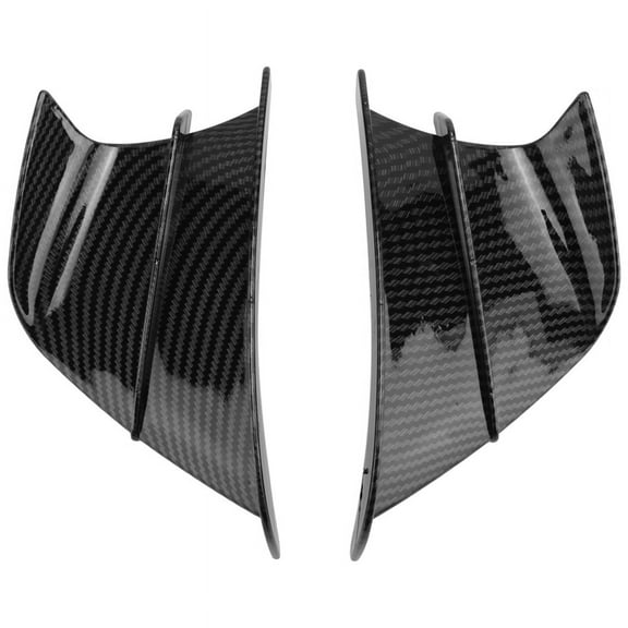 Motorcycle Fairing Side Winglet Aerodynamic Wing Deflector Spoiler for Panigale V2 V4 899 959 1198 1199 1299(A),1 pair X Motorcycle Fairing,Carbon Fiber