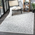 thumbnail image 5 of SAFAVIEH Cabana Henrika Ivory/Grey 2'2"X9' Runner Indoor/Outdoor Area Rug Ivory/Grey, 5'5" x 7'7", 5 of 5