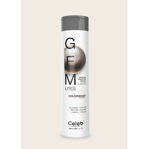 Celeb Luxury Tahitian Pearl Dark Brown/Black® Colorwash for brown hair