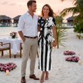 thumbnail image 3 of Chririnla Black Eagle Flag Couples Shirts or Dress,Couple Matched Clothes Patriotic Outfit for 4th of July,Womens Short Sleeve Pencil Dress,Mens Long Sleeve Button Down Shirts, 3 of 6