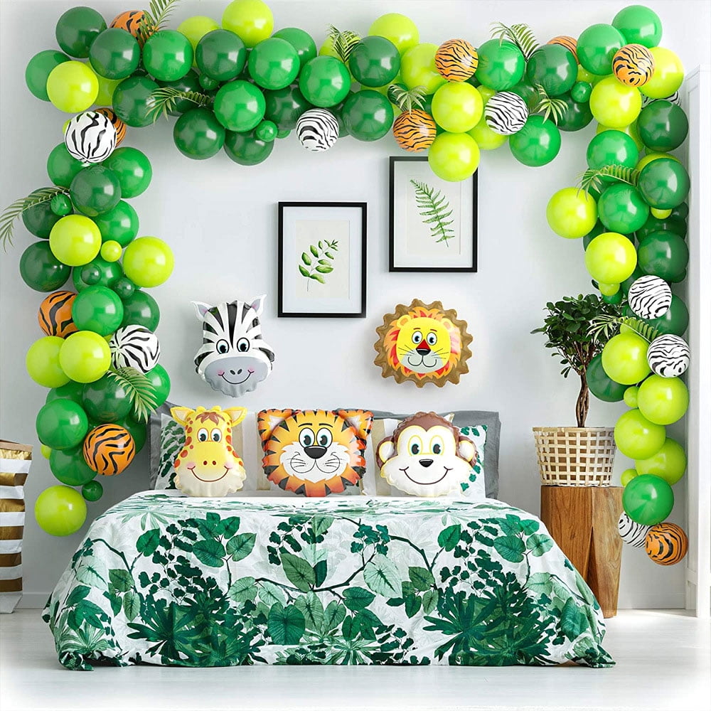  Birthday for Boy Cool Tiger Striped Animal Theme Party