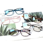 BONCAMOR 5 Pack Reading Glasses for Women Blue Light Blocking Spring Hinge Fashion Print Reader