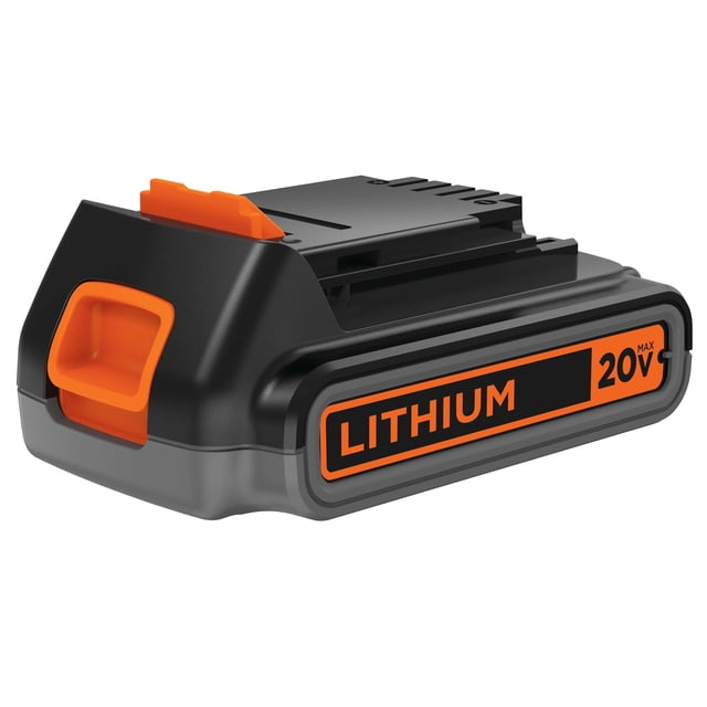 BLACK+DECKER 20V MAX Lithium Battery 2.0 Amp Hour (LBXR2020-OPE)