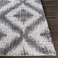 thumbnail image 3 of Aliyah shag ALH-2310 6'7" x 9' Rug in Light Gray/Cream/Medium Gray/Charcoal, 3 of 7