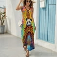 thumbnail image 6 of Funny Cute Panda Sleeveless Dress Female Clothing Dress Women Summer 2025 Dress, 6 of 7
