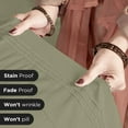 thumbnail image 6 of ROYALE LINENS -3 Piece Twin XL Bed Sheet - Soft Brushed Microfiber 1800 Bedding Set - 1 Fitted Sheet, 1 Flat Sheet, 1 Pillow Case - Wrinkle & Fade Resistant TwinXL Size Sheet Set (Twin XL, SageGreen), 6 of 10