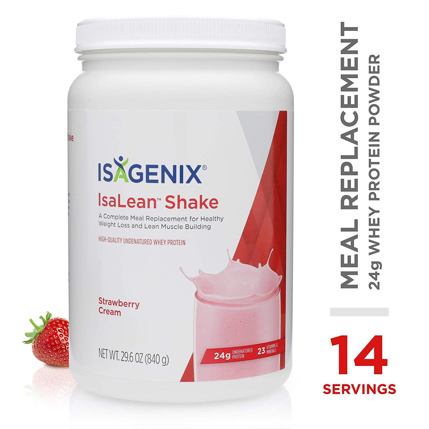 IsaLean® Shake - Strawberry Cream - 14-Meal Canister 