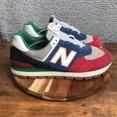 thumbnail image 1 of New Balance 574 Rugged Sneakers Mens 14D Multicolor Suede Running Casual Shoes, 1 of 6