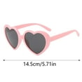 thumbnail image 2 of Stylish Retro Oversized Heart Shaped Polarized Sunglasses For Cycling And Fashion Glasses, 2 of 3