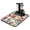 White-605, variant on Navy and Anchor Nautical Kitchen Mat – Absorbent Dish Drying Pad with Boat, Wave, Sail, and Beacon Design for Coffee Station or Coastal Counter Decor