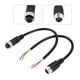 thumbnail image 5 of 4 núcleos, un par, conector macho hembra, Cable de conversión de Audio y vídeo, cable de extensión de 20cm, 5 of 12