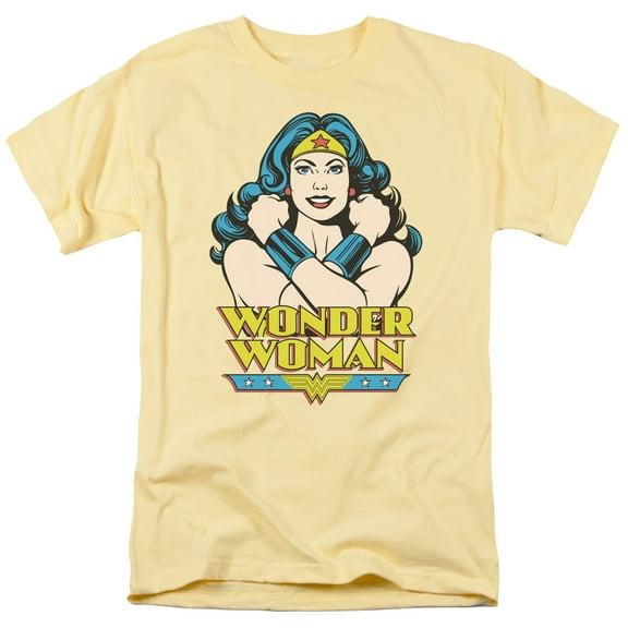 Dc - Wonder At Large Adult Regular Fit T-Shirt - Adult Regular Fit T-Shirt / S / Yellow