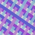 thumbnail image 1 of Ahgly Company Machine Washable Indoor Square Transitional Purple Plum Purple Area Rugs, 3' Square, 1 of 7