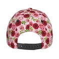 thumbnail image 6 of Naloa Original Classic Low Profile Hat Men Women Baseball Cap Dad Hat Adjustable Unconstructed Rose Flowers Print Cap, 6 of 9