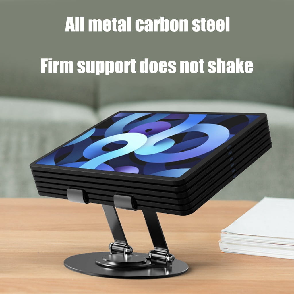 WINDLAND Laptop Stand for Desk Adjustable Height 360 Rotating Ergonomic Laptop Risers