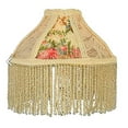 thumbnail image 2 of Abat-jour en Tissu et Franges Roses 6"W, 2 of 3