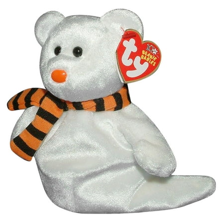 Ty Beanie Babies Quivers the Ghost Bear Halloween Plush 2003