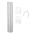 thumbnail image 4 of Deflecto Easy Connecting Dryer Vent Hook Up Kit, conducto de aluminio semirrígido flexible, 4" x 8' (HUPK8WA/4), 4 of 6