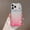 Blue+Pink, variant on for iPhone 17 Pro Case Clear, Transparent Hybrid Crystal iPhone 17 Pro Phone Case [Hard Plastic & Soft Silicone Bumper] Acrylic Non-Yellowing Thin Slim Protective Cover for Women, Yellow